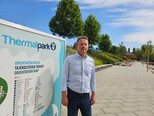 Gabriel Somogyi, the director of Thermalpark
