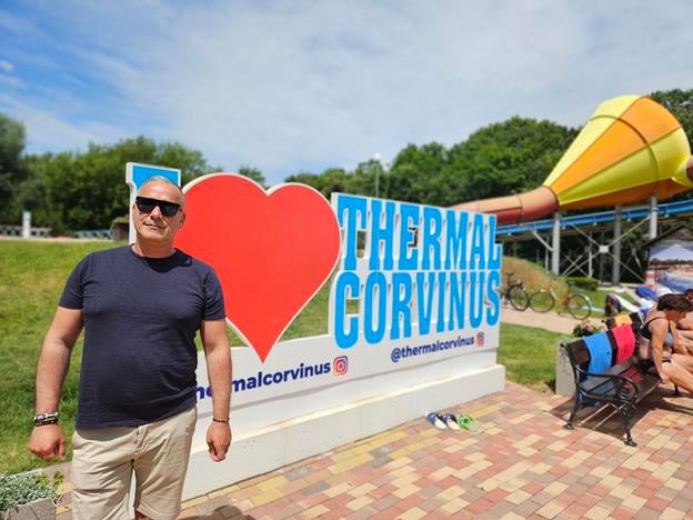 Roland Šušík, manager of Thermal Corvinus