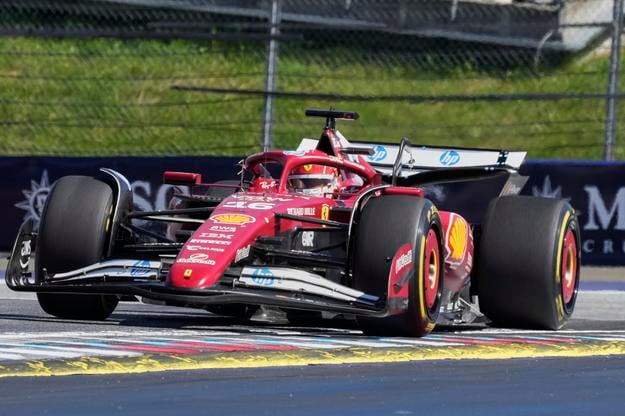 Charles Leclerc počas VC Rakúska.