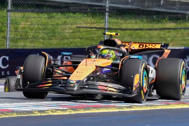 Lando Norris bude chcieť premiérovo zvíťaziť na Silverstone. Na snímke je počas VC Rakúska.