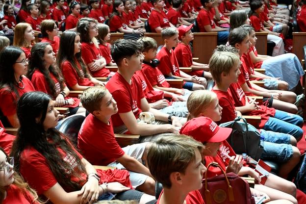 The matriculation ceremony for the 23rd edition of the Children’s Comenius University took place on Wednesday. The summer programme is open to children aged 9–17 and offers age-appropriate lectures across a variety of scientific fields. Applications are open until July 14. More information is available at www.duk.sk.
