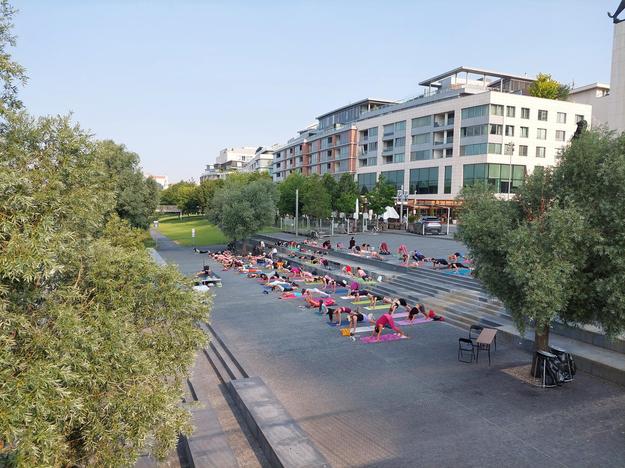 Morning summer workout with InstaGym will also take place near Eurovea every Friday in July and August at 7:30.