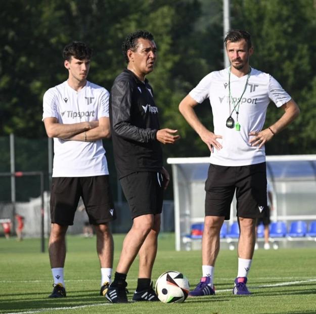 Ricardo Moniz počas tréningu Trenčína.