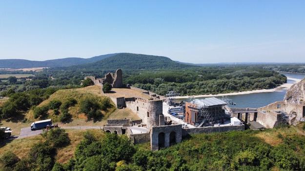 Devín Castle in Bratislava ahead of the 5 July Cyril and Method celebrations