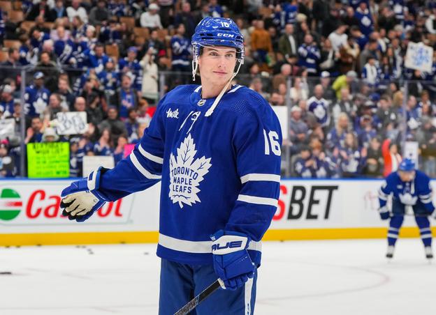 Mitch Marner strávil doterajšiu NHL kariéru v Toronte.