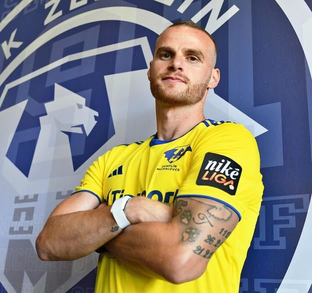 Lukáš Pauschek v michalovskom drese.
