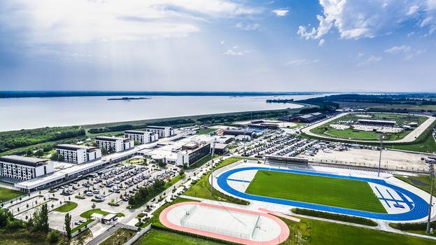 The X-bionic Sphere complex in Šamorín, south-western Slovakia.