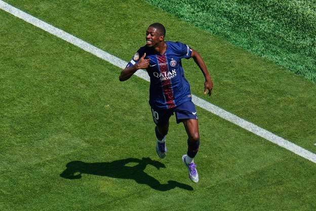 Hviezda PSG Ousmane Dembele.