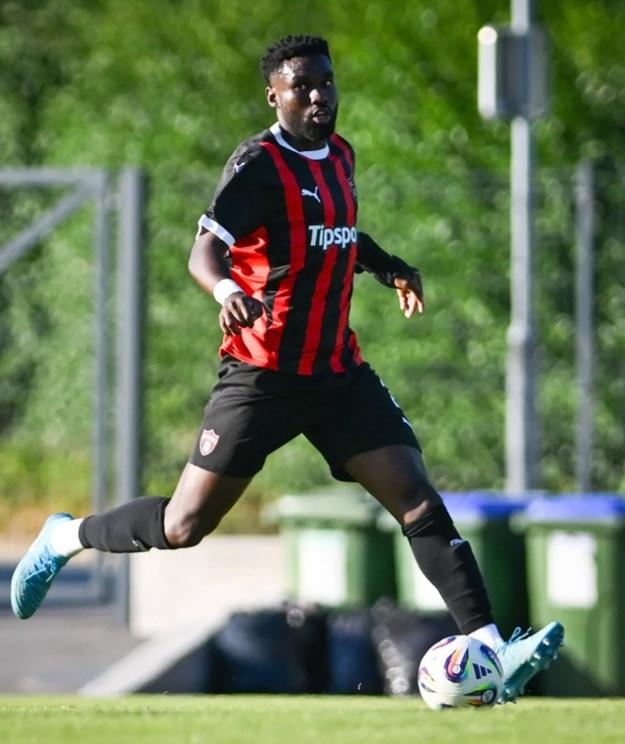Patrick Nwadike v trnavskom drese.