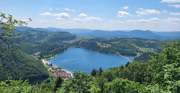 The view from Gačovská Skala.