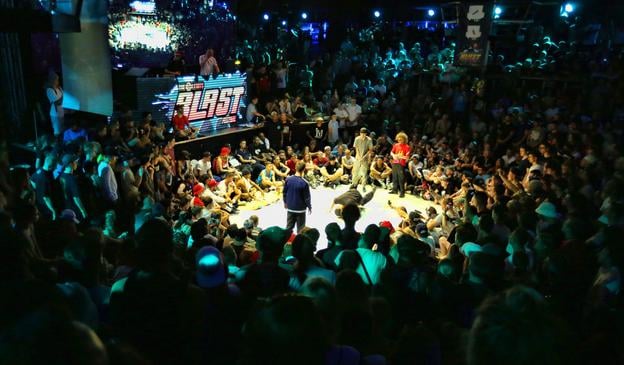 Participants of a previous edition of the Legit Blast Festival in Banská Bystrica.