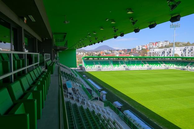 Futbal Tatran aréna je na sobotňajší duel beznádejne vypredaná.