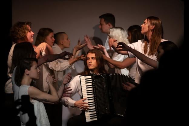 A scene from “From Letters to Stage”