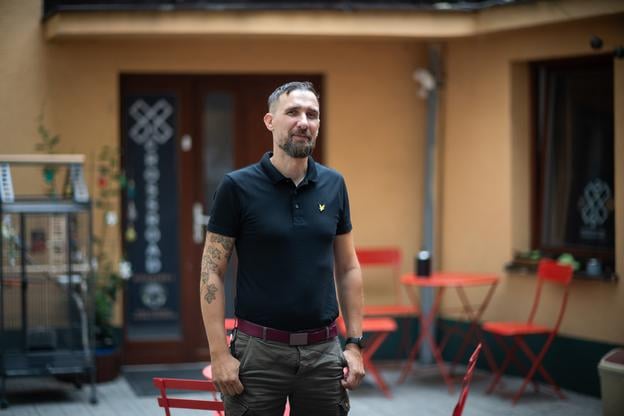 Pavol Sabela, a social worker of 20 years and the statutary representative of Stopa Slovensko.