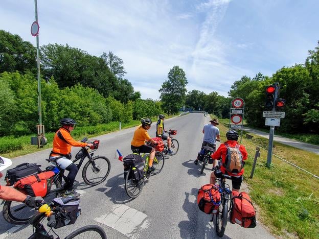 The former Cold War border is now a peaceful cycling route, offering a view into Europe’s divided past.