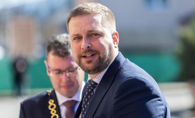 Health Minister Kamil Šaško (Hlas).