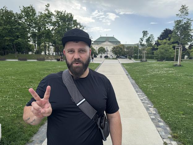 Mamuka Mamulashvili in Bratislava, late July 2025