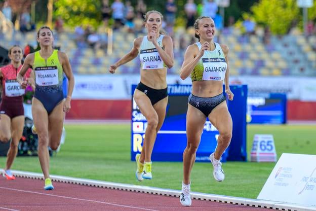Osemstovkárka Gabriela Gajanová (úplne vpravo) si na 60. ročníku „péteesky“ zabehla druhý najlepší výkon kariéry.