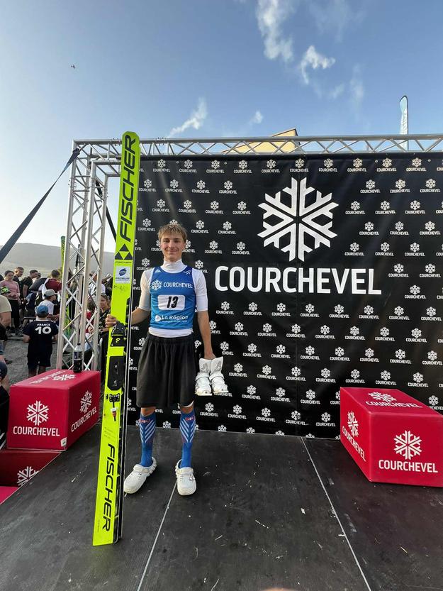 Hektor Kapustík v Courcheveli.