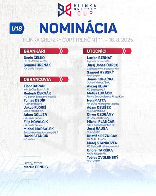 Nominácia Slovenska.