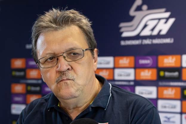 Tréner Pavol Streicher.