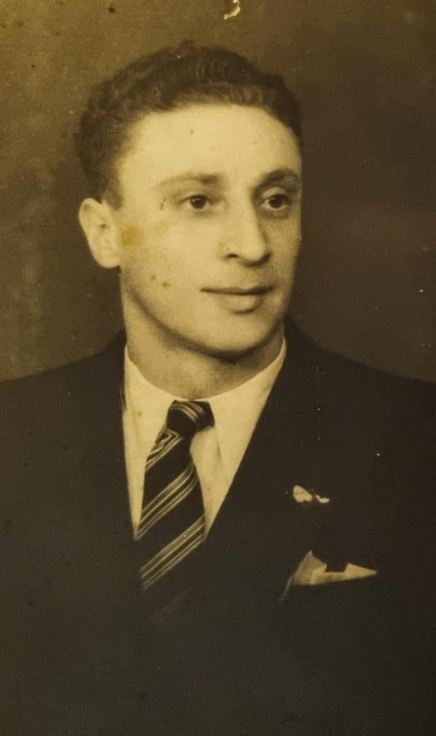 Cande Glikin’ Slovak grandfather Eugen in Argentina