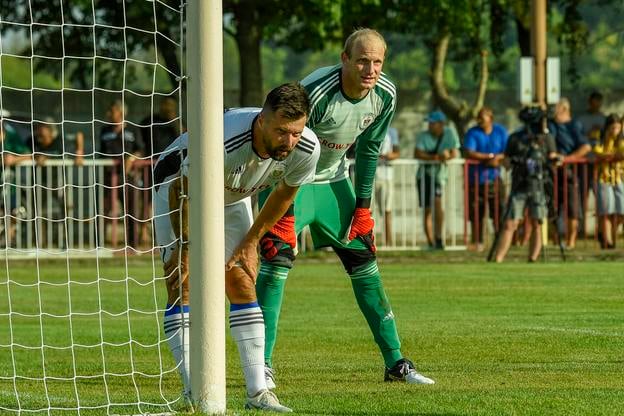Martin Harag v bránke Jelky.
