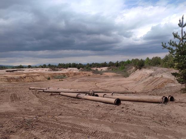 A near-Martian landscape at the Markušovce tailings pond in eastern Slovakia.
