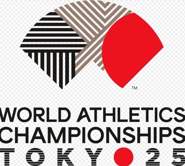 Logo atletických MS 2025 v Tokiu.