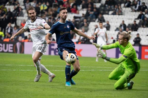 Andraž Šporar (v strede) dával góly nielen v Niké lige, ale darilo sa mu strelecky aj v skupine Európskej ligy.