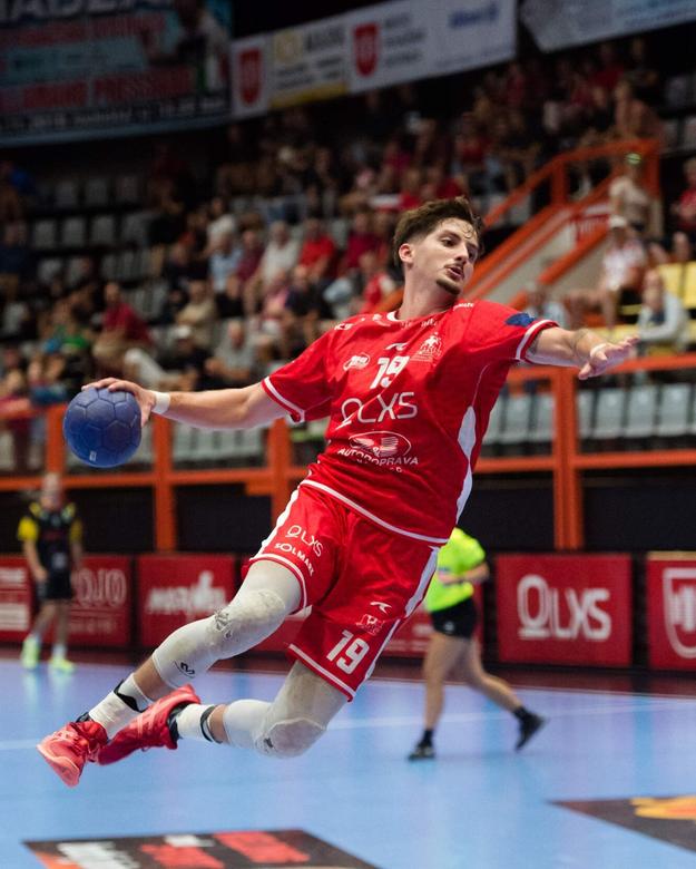 Samuel Kovács pri svojej extraligovej premiére v drese MŠK Považská Bystrica bol s 8 gólmi najlepším strelcom vicemajstra.