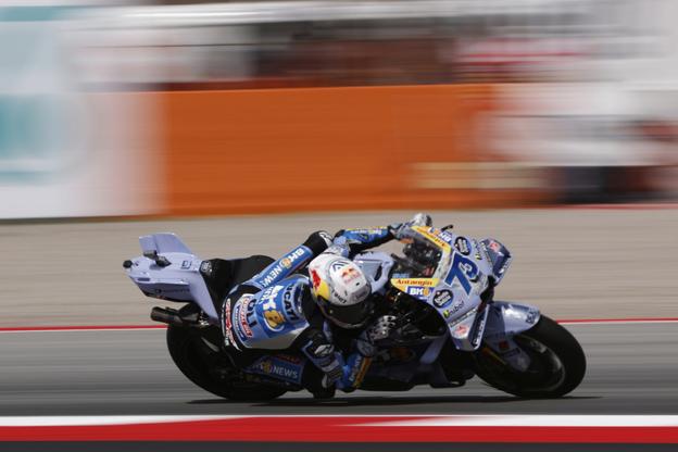 Alex Marquez počas VC Katalánska.
