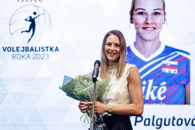 Karin Palgutová vyhrala dvakrát anketu Niké volejbalistka roka.  