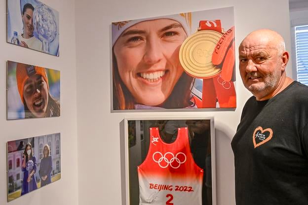 Igor Vlha si užíval spomienkovú jazdu počas prechádzania sa múzeom jeho dcéry Petry.