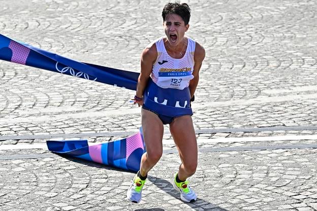 Na snímke španielska reprezentantka v chôdzi Maria Perezová.