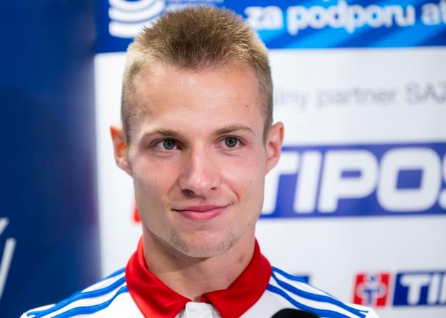 Na snímke prekážkár Patrik Dömötör počas zrazu pred Majstrovstvami sveta v atletike v Tokiu.