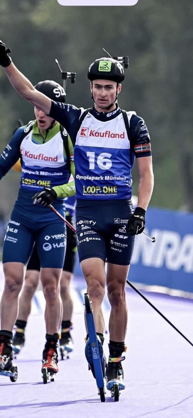Víťaz superšprintu Eric Perrot.
