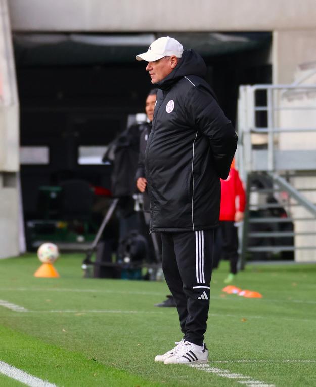 Tréner Mikuláš Radványi.