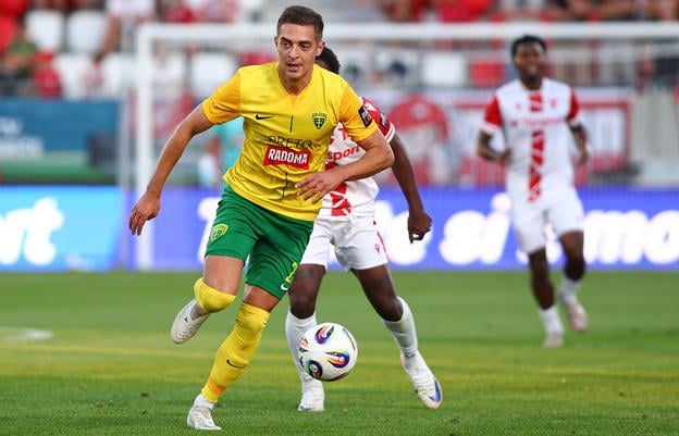 Michal Faško (Žilina)  v zápase 4. kola v Trenčíne.