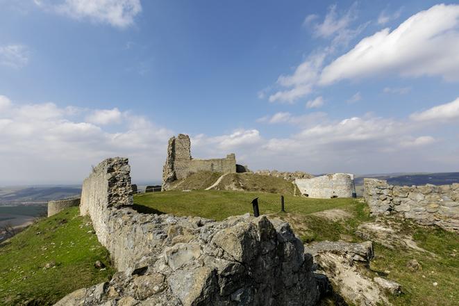 Branč Castle ruins, western Slovakia
