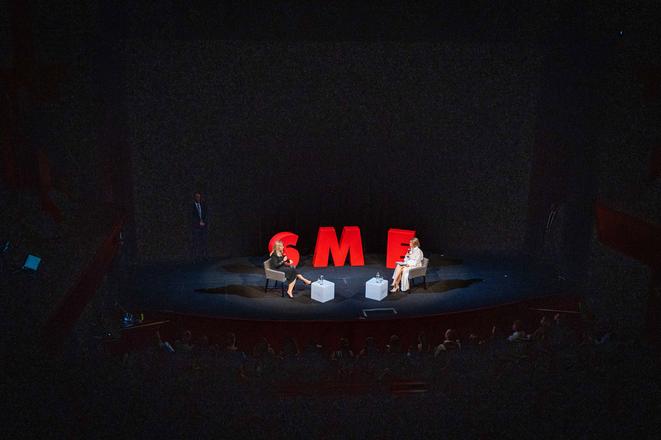 President Zuzana Čaputová during an interview with the Sme daily on May 27, 2024.