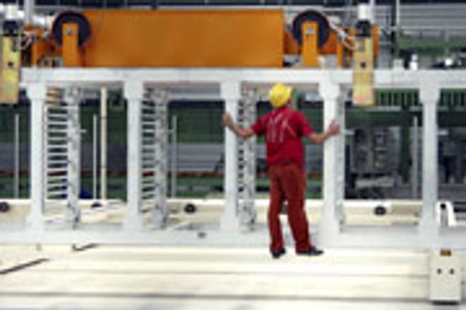 The Alcan aluminium extrusion plant started apertation in Levice in May 2007