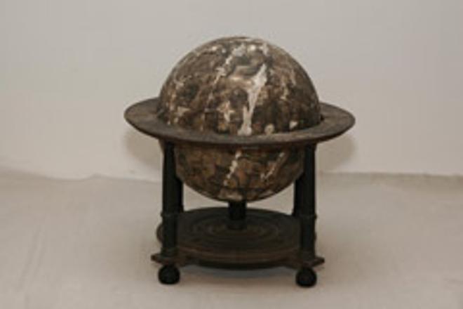 Museum workers in Komárno were surprised this globe dates back to 1603.