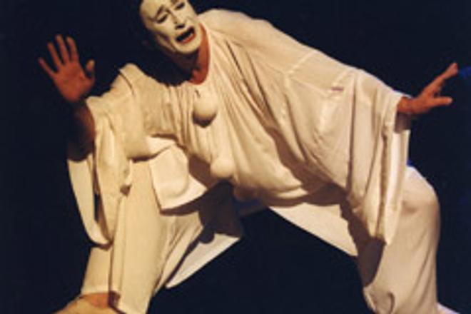 Milan Sládek is Slovakia's most famous mime.