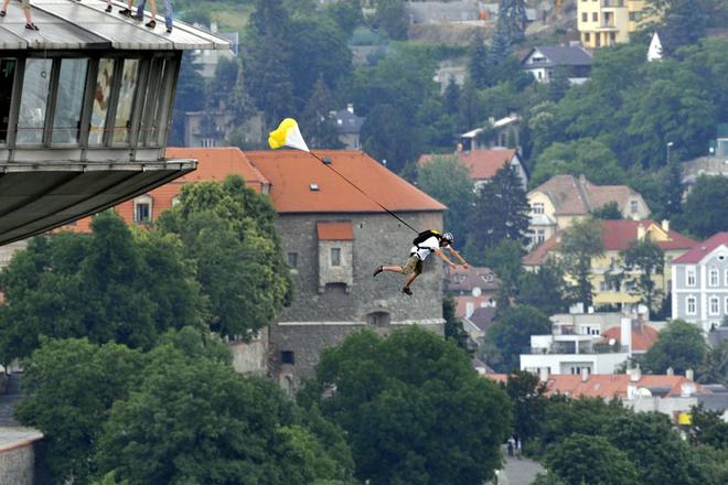 BASE jumping is one of the most popular, and dangerous, adrenaline sports.