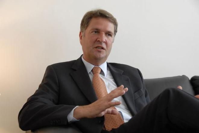 The Royal Netherlands Ambassador to Slovakia Rob Swartbol. 		     