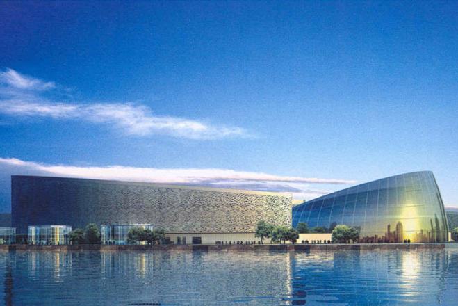The SND Ballet performed in the Sciences and Cultural Arts Centre in Suzhou.