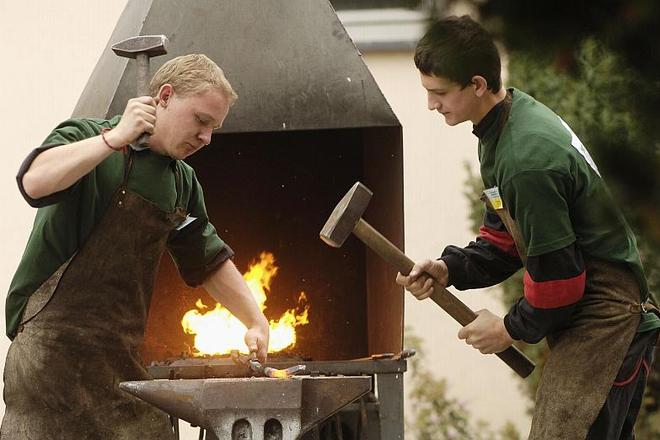 Todays' young people are seldom interested in manual professions