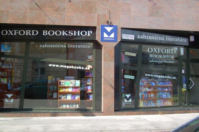 Oxford Bookshop on Rajská Street 