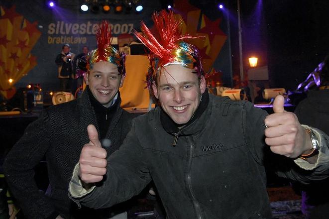 New Year’s Eve celebrations traditionally draw thousands of people in the Bratislava city centre.